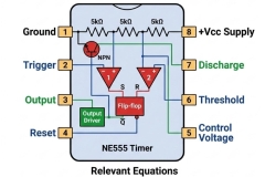 NE555-Timer-Flipflop